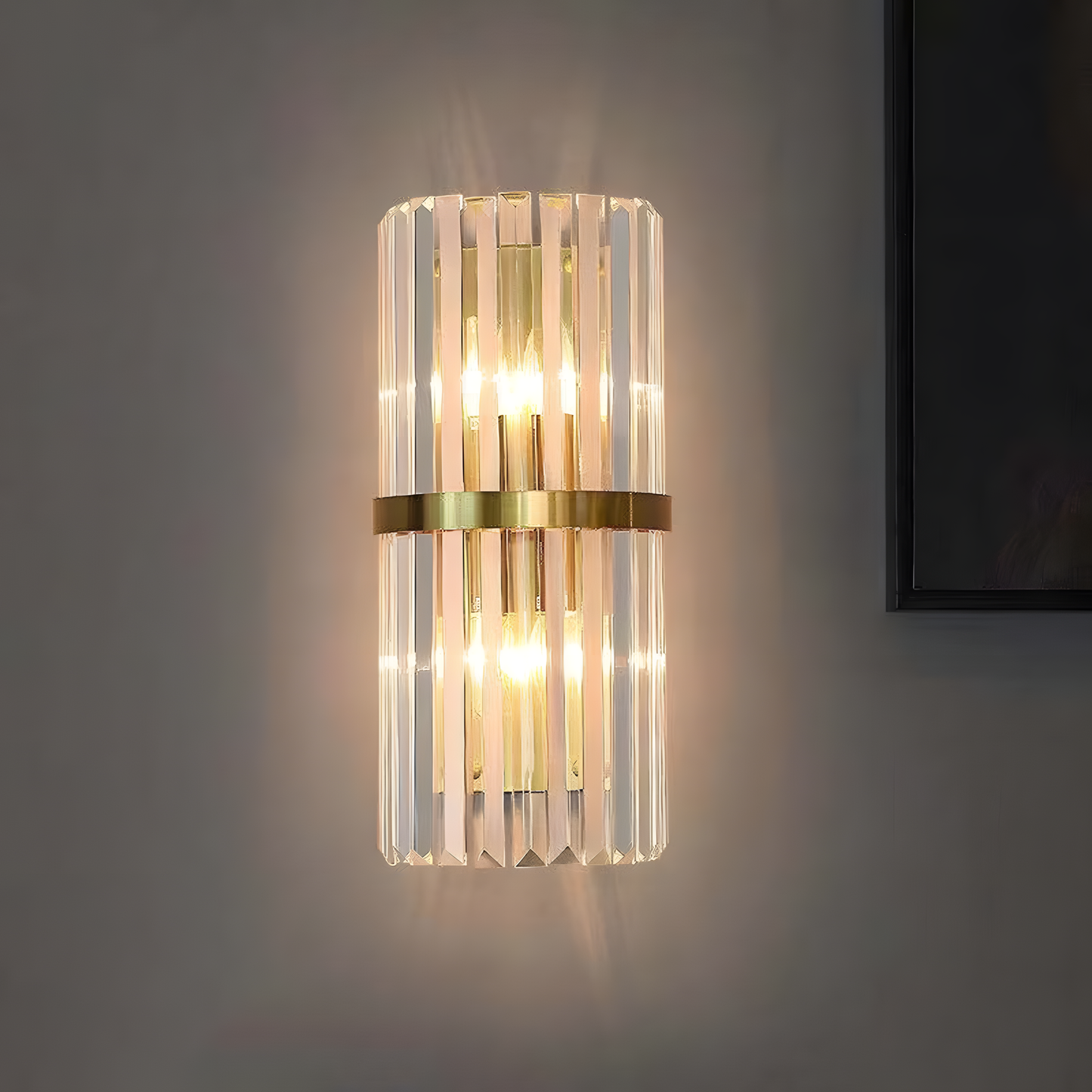 Luxury Stainless Steel Wall Light