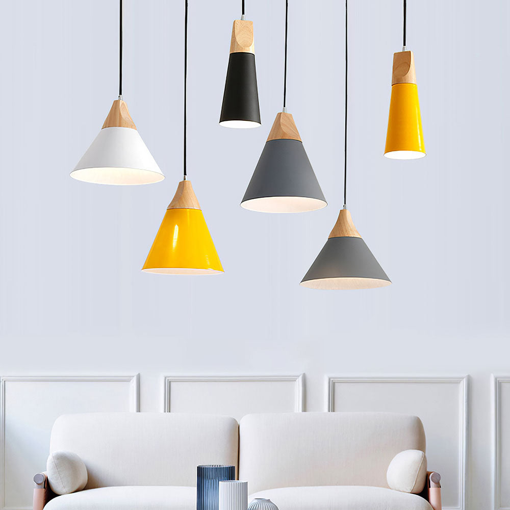Nordic Wood Pendant Light