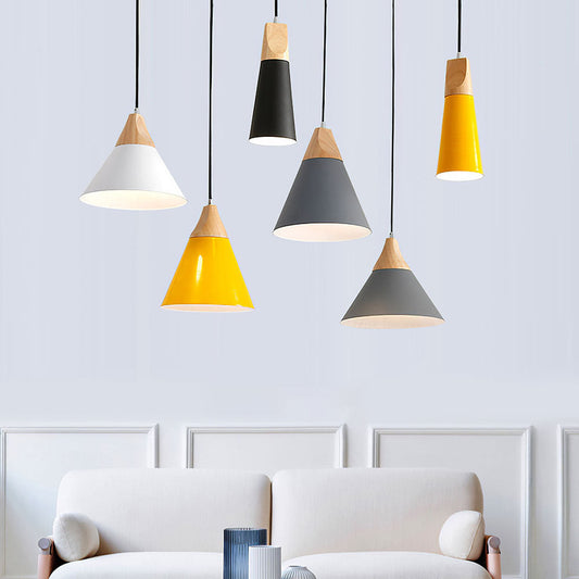 Nordic Wood Pendant Light