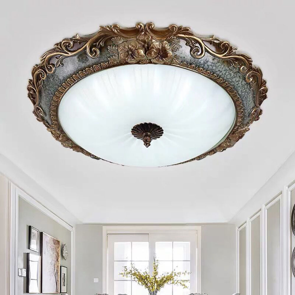 Resin Dome Ceiling Light