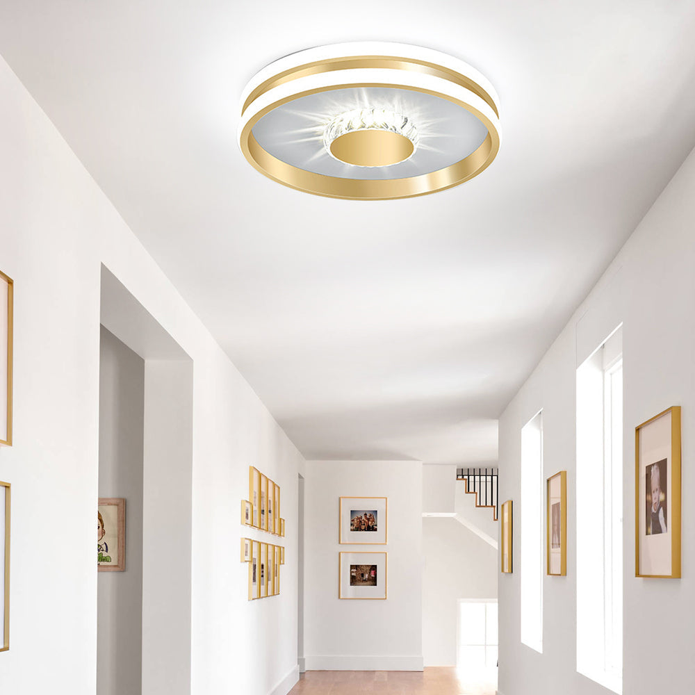 Crystal Luxe Hallway Light