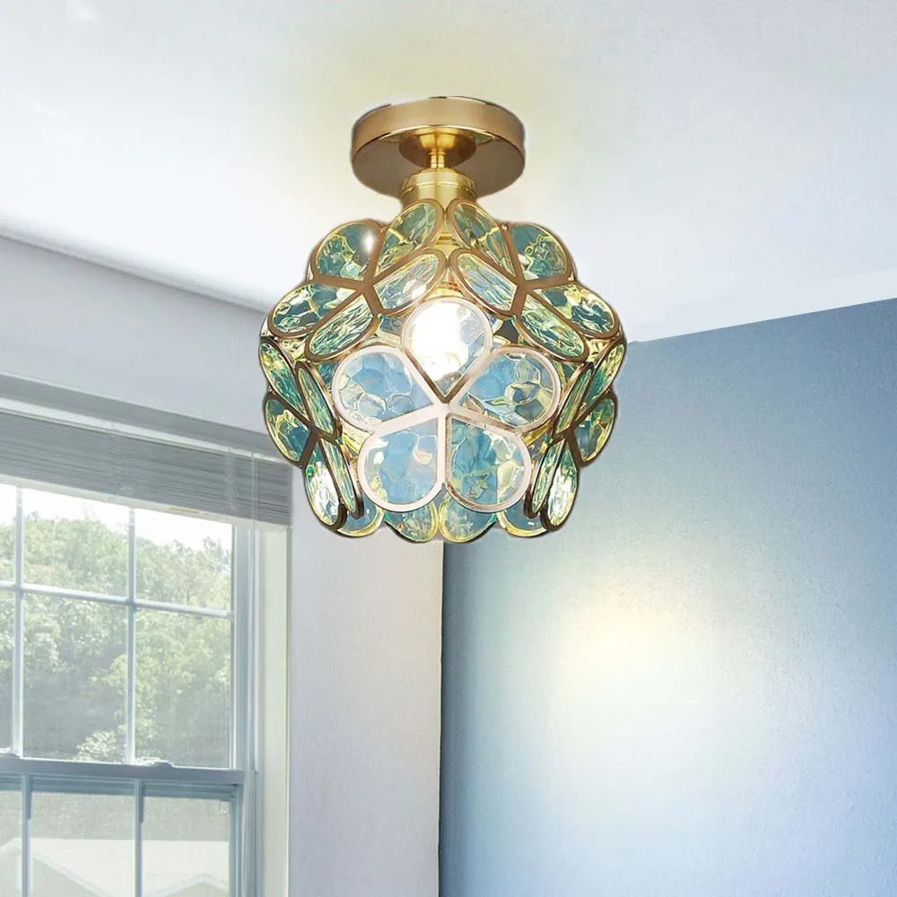 Glass Hallway Light