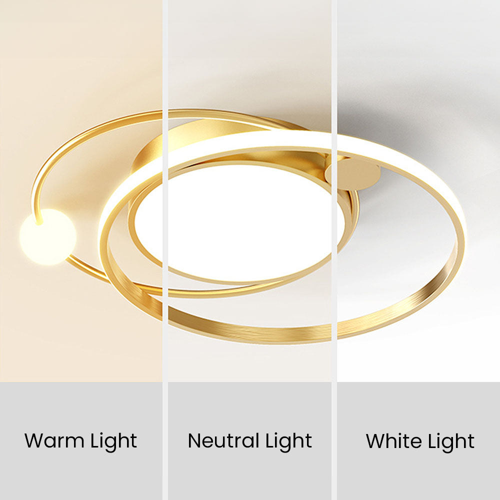 Contemporary Round LED Fixture