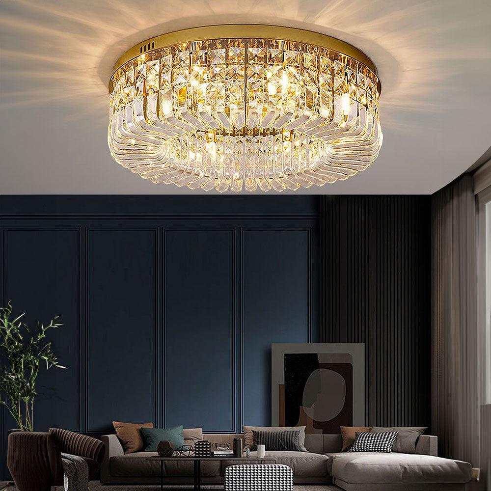 Glamorous Bedroom Flush Light