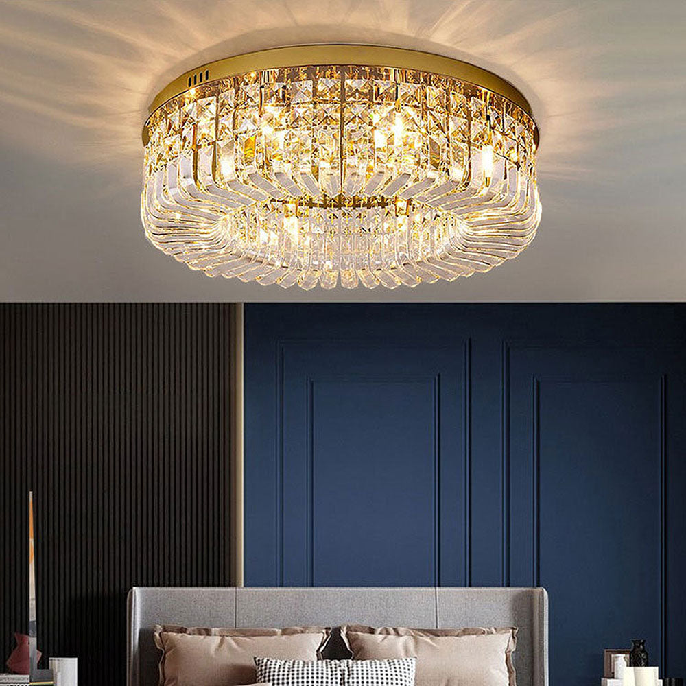 Glamorous Bedroom Flush Light