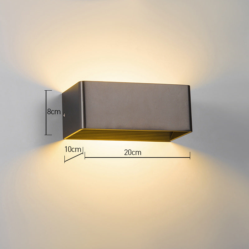 Cube Shape Wall Light