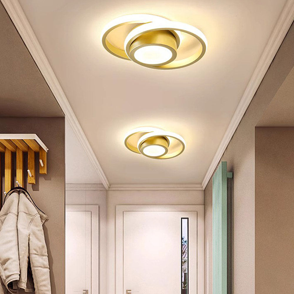 Twin Ring LED Ceiling Light