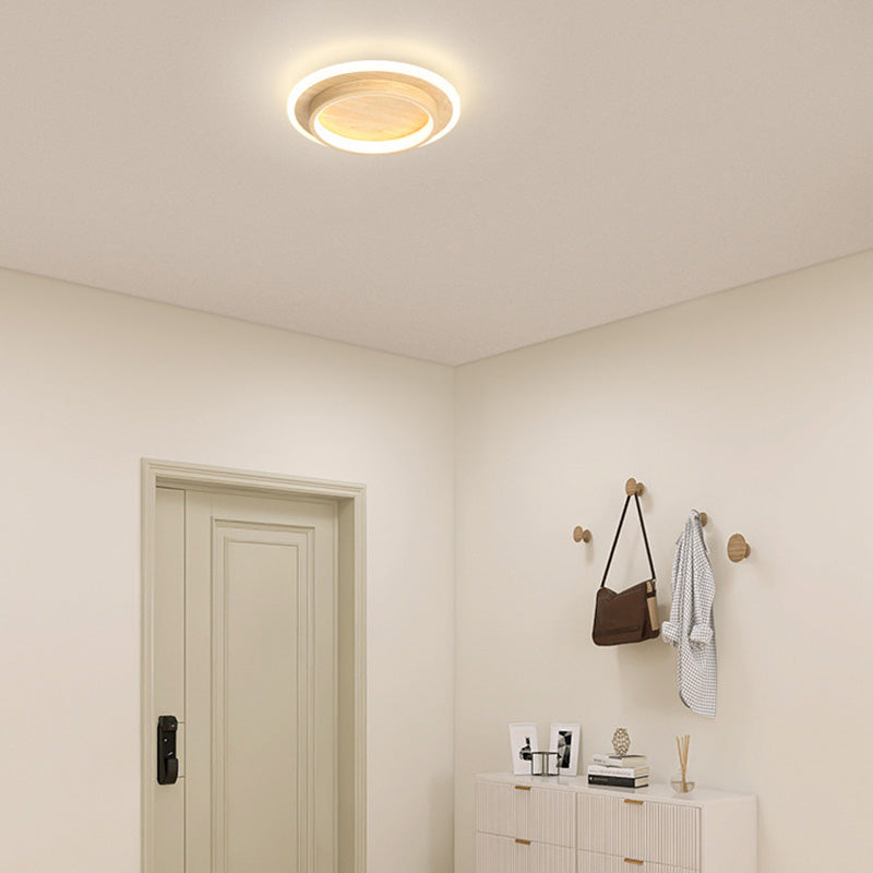 Round Metal & Acrylic Ceiling Light