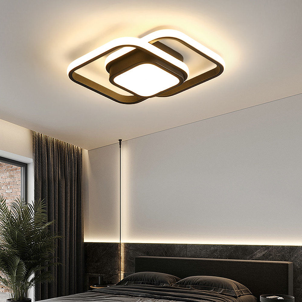 Twin Ring LED Ceiling Light