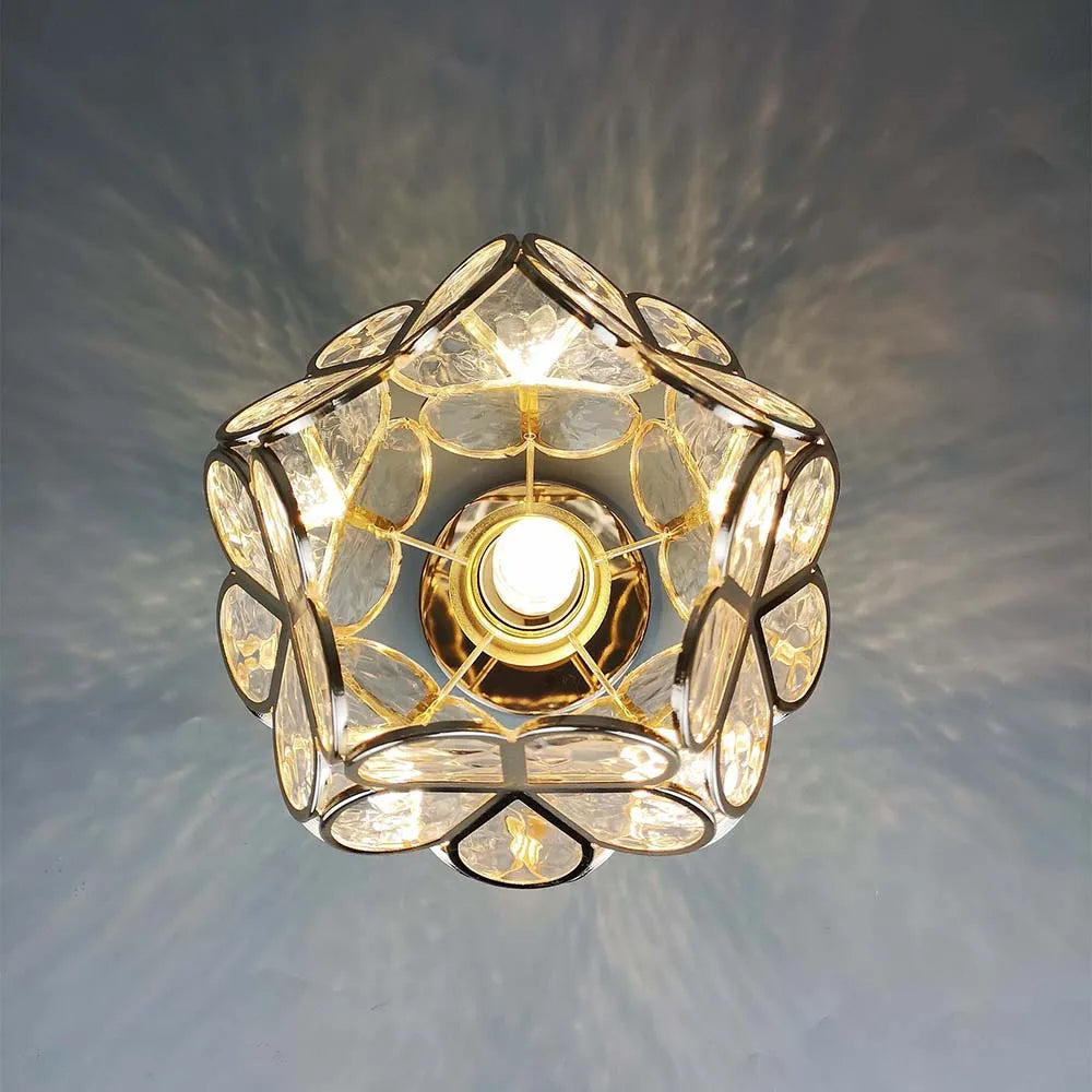 Glass Hallway Light