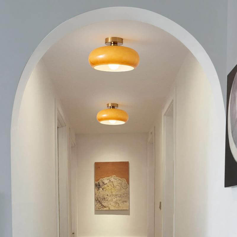 Vintage Glass Ceiling Light