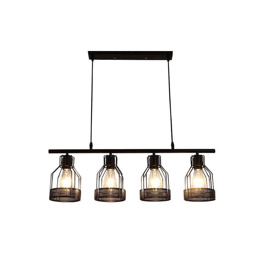 Vintage Black Island Fixture