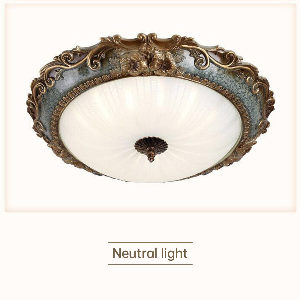 Resin Dome Ceiling Light