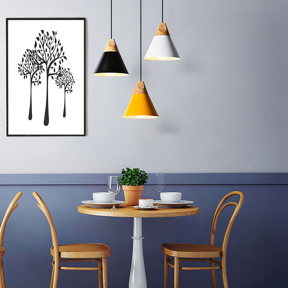 Nordic Wood Pendant Light