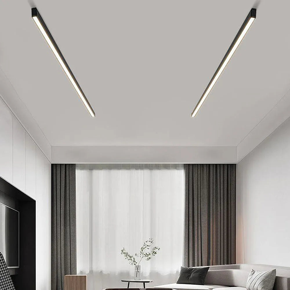 Minimalist Linear LED Ceiling Light