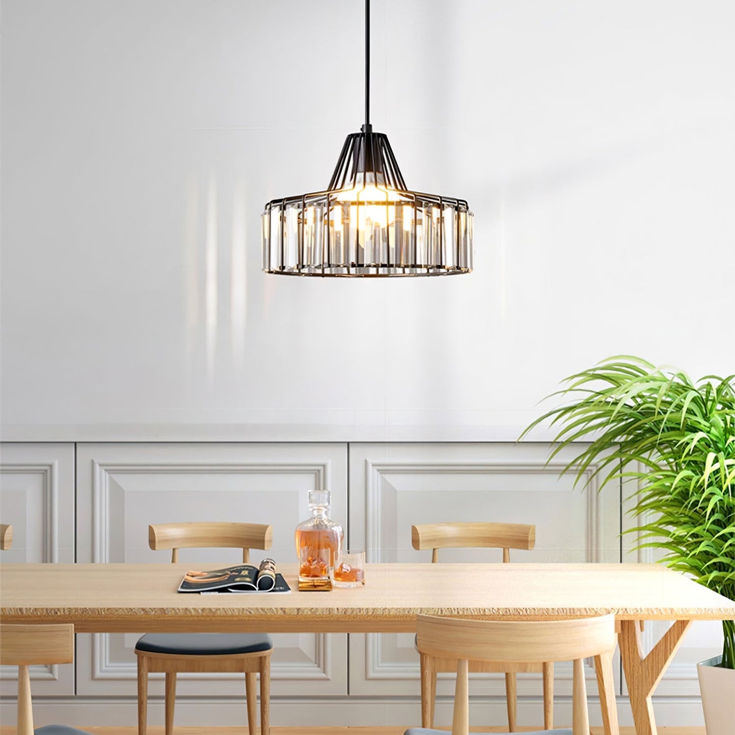 Luxury Crystal Drop Light