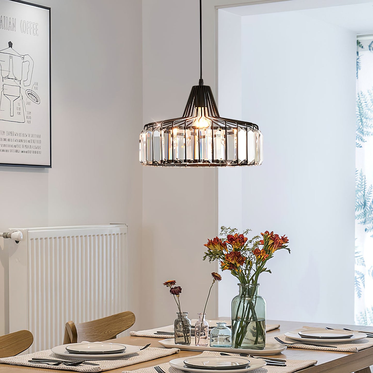 Luxury Crystal Drop Light