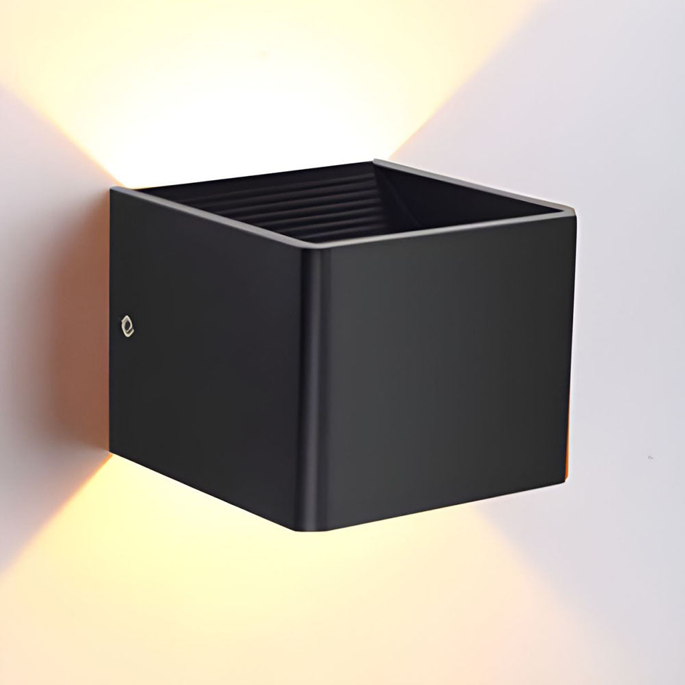 Cube Shape Wall Light