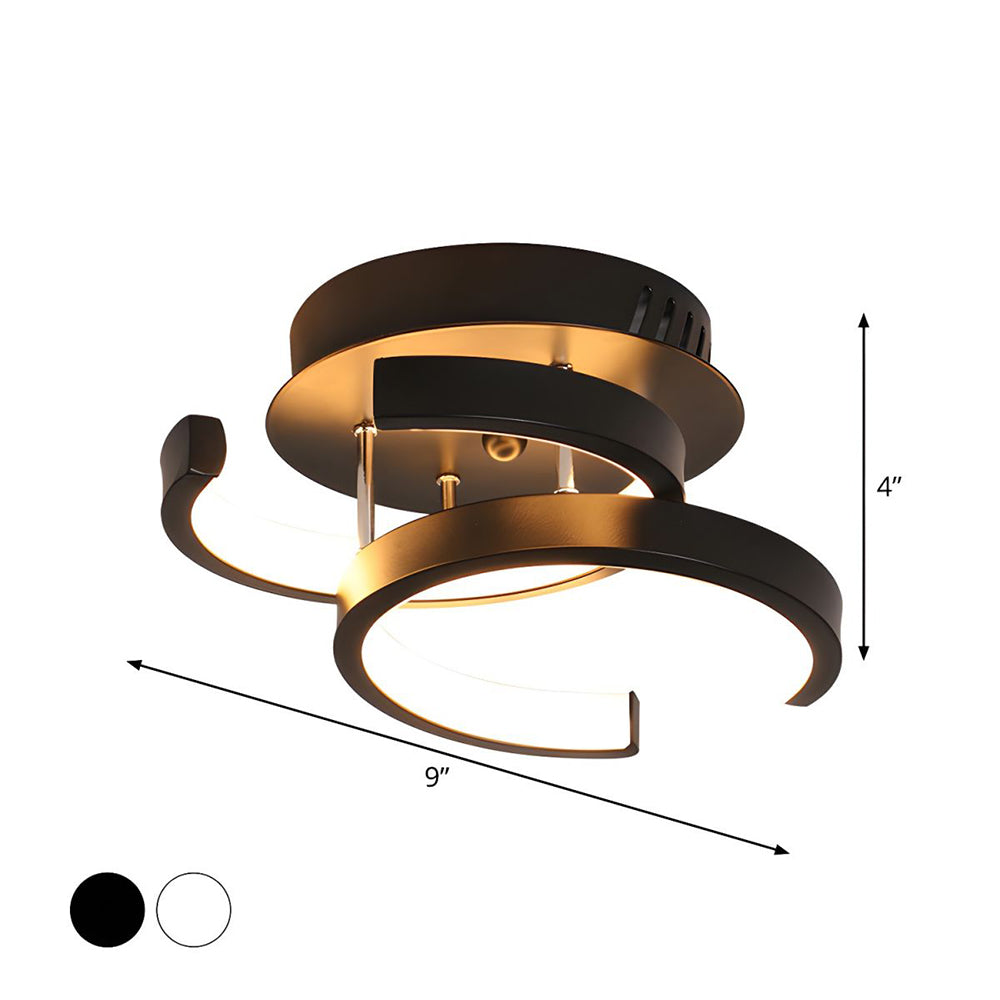 White Slim LED Ceiling Light