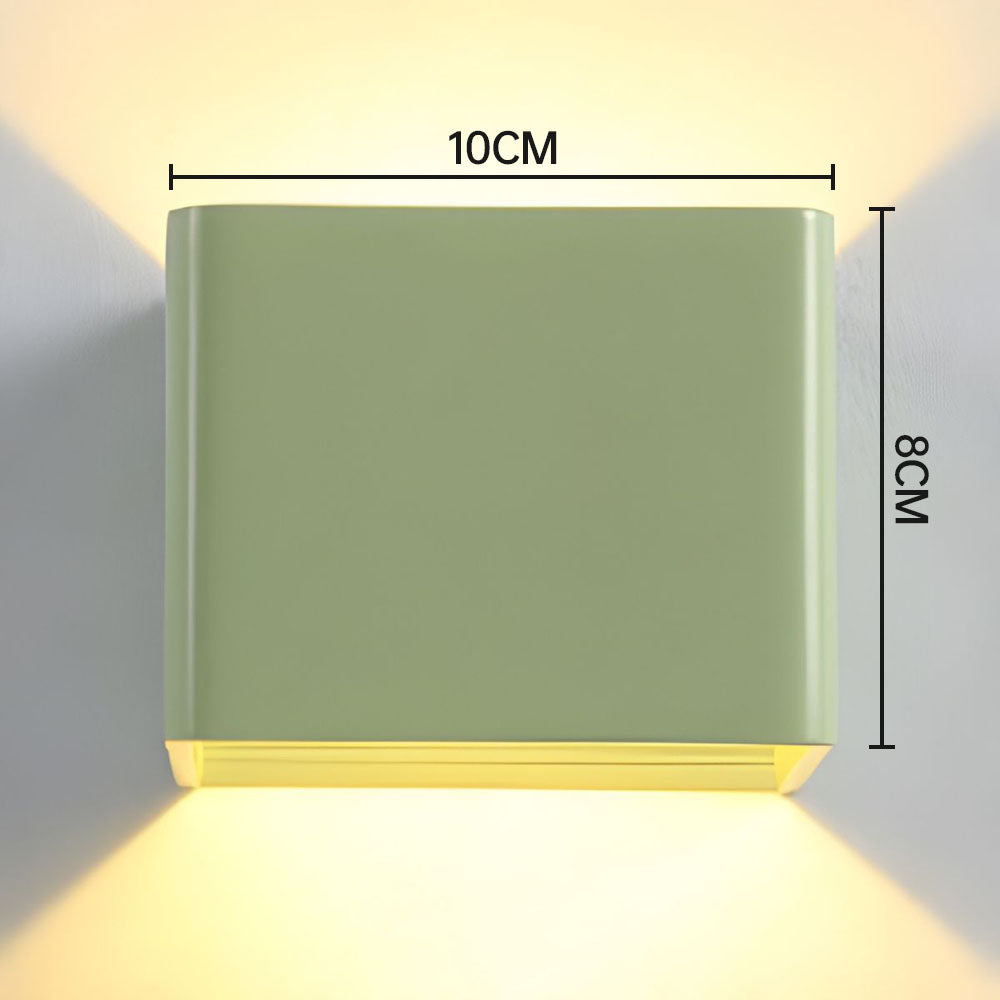 Cube Shape Wall Light