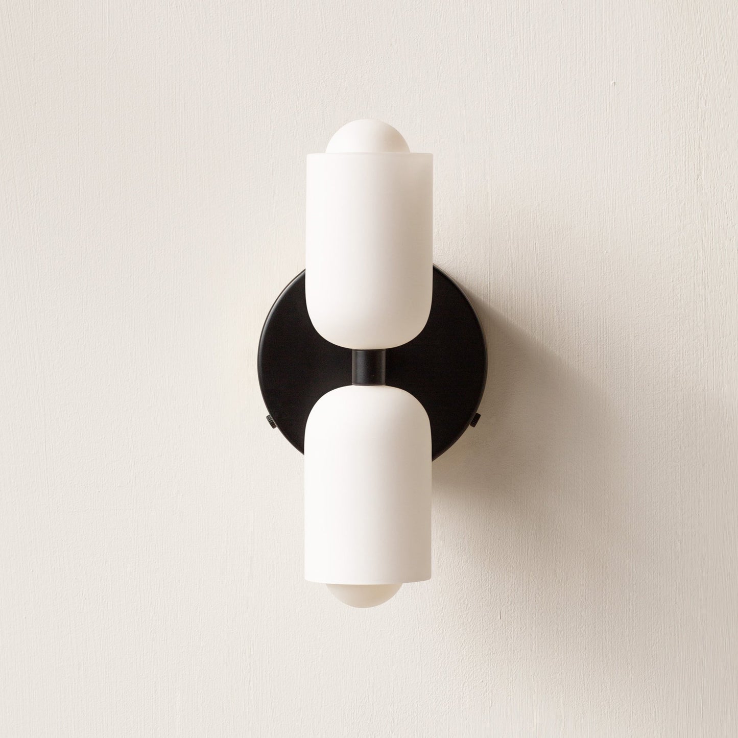 Modern Twin Head Wall Sconce