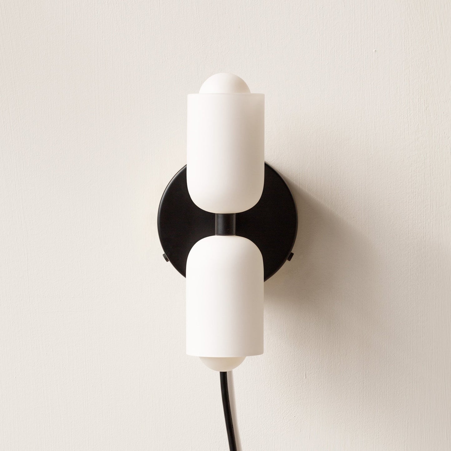 Modern Twin Head Wall Sconce