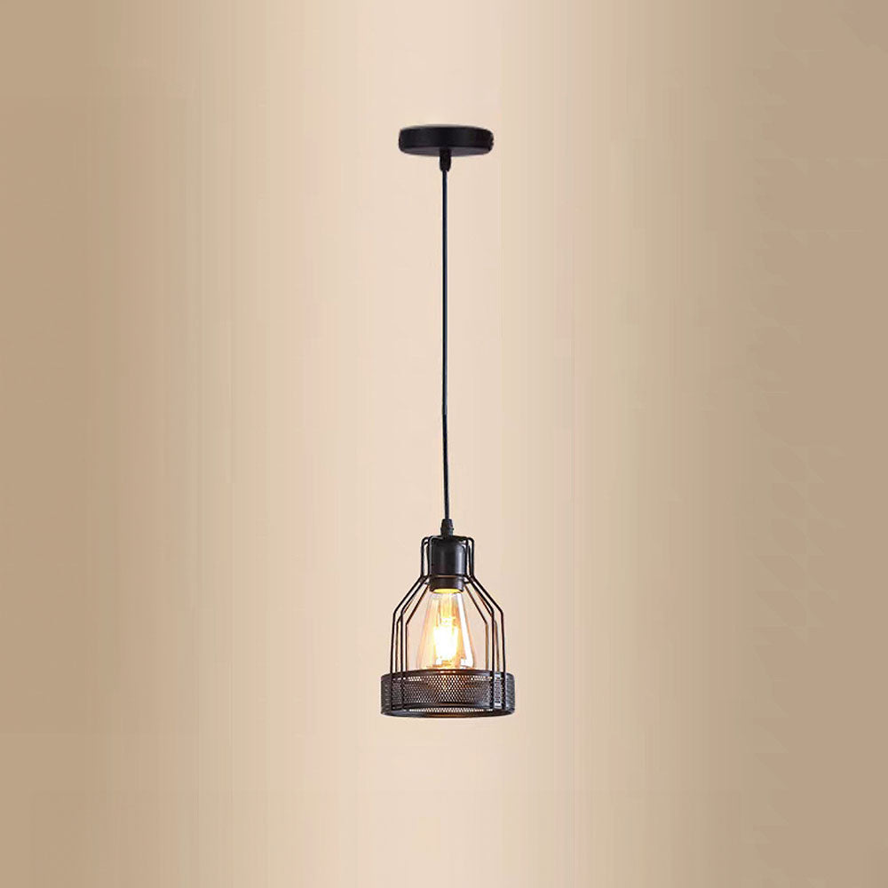 Vintage Black Island Fixture