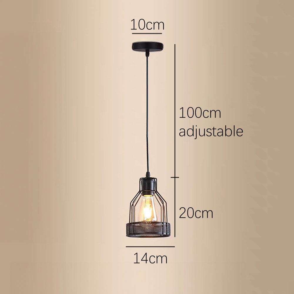 Vintage Black Island Fixture