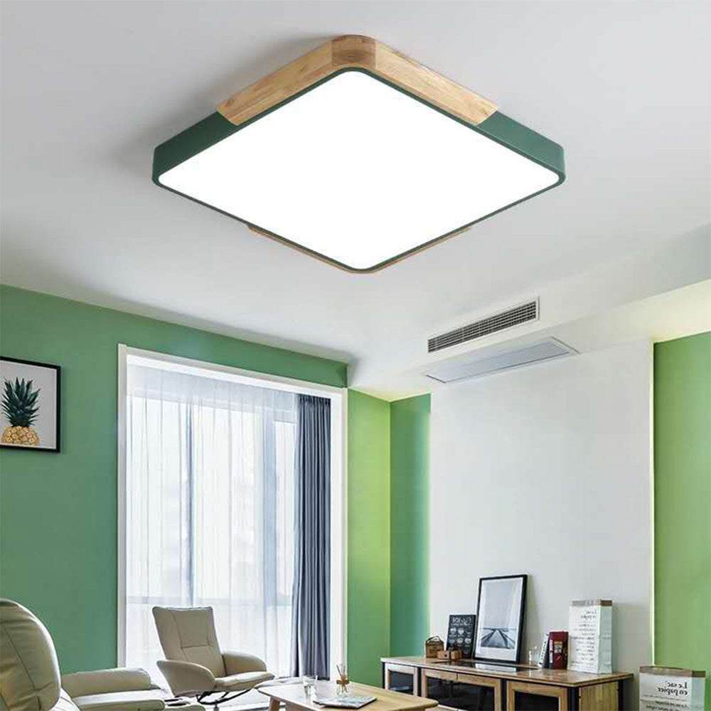 Colorful Square LED Ceiling Light