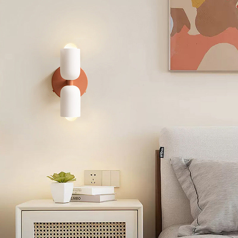 Modern Twin Head Wall Sconce
