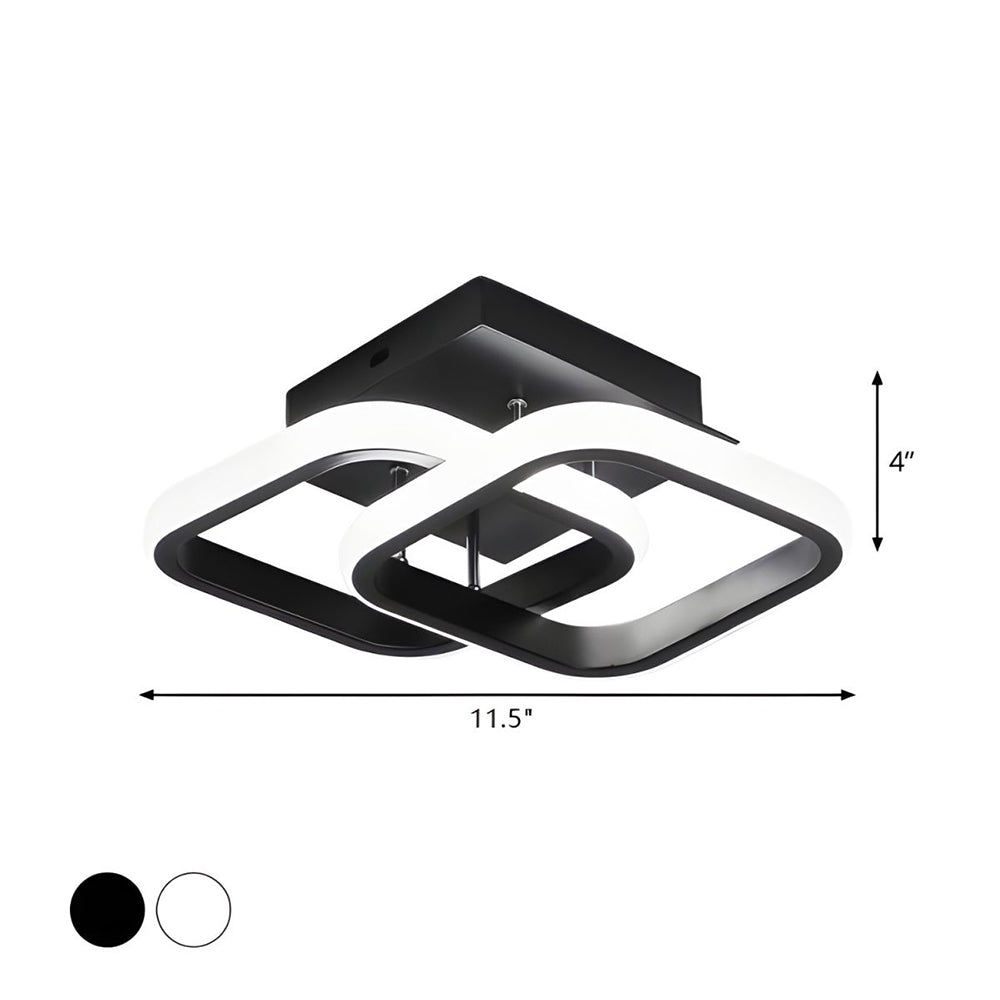 White Slim LED Ceiling Light
