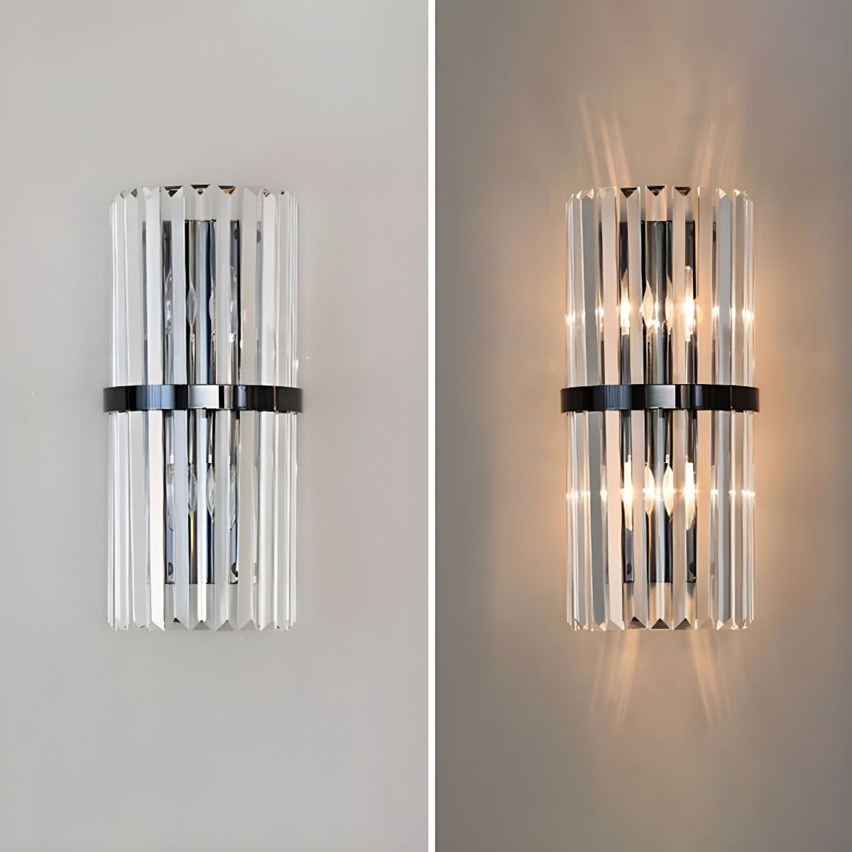 Luxury Stainless Steel Wall Light