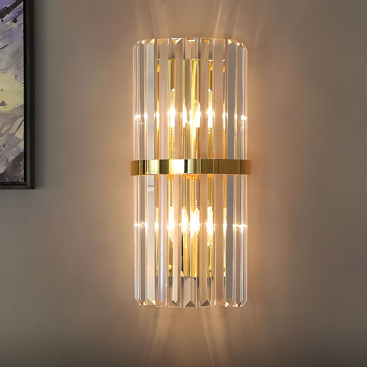 Luxury Stainless Steel Wall Light