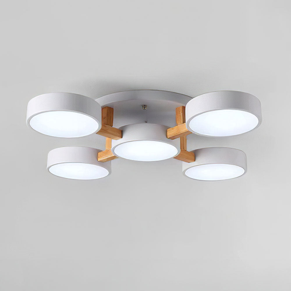 Modern Flush Bedroom Lamp