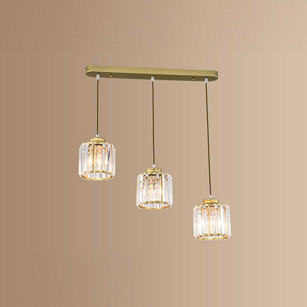 Multi-Light Crystal Island Pendant