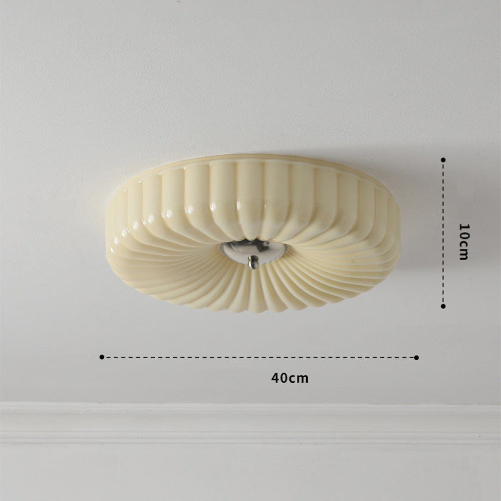 Classic Dome Glass Ceiling Fixture