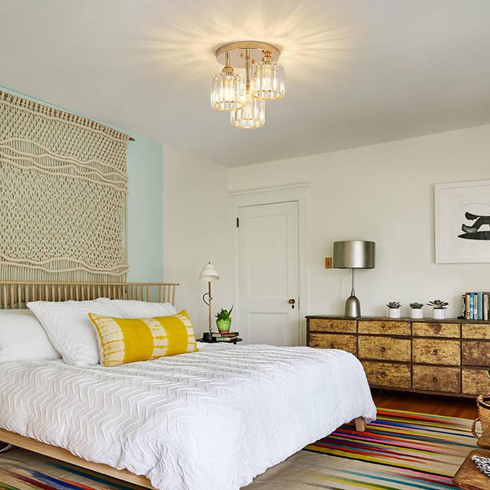 Elegant Bedroom Crystal Light