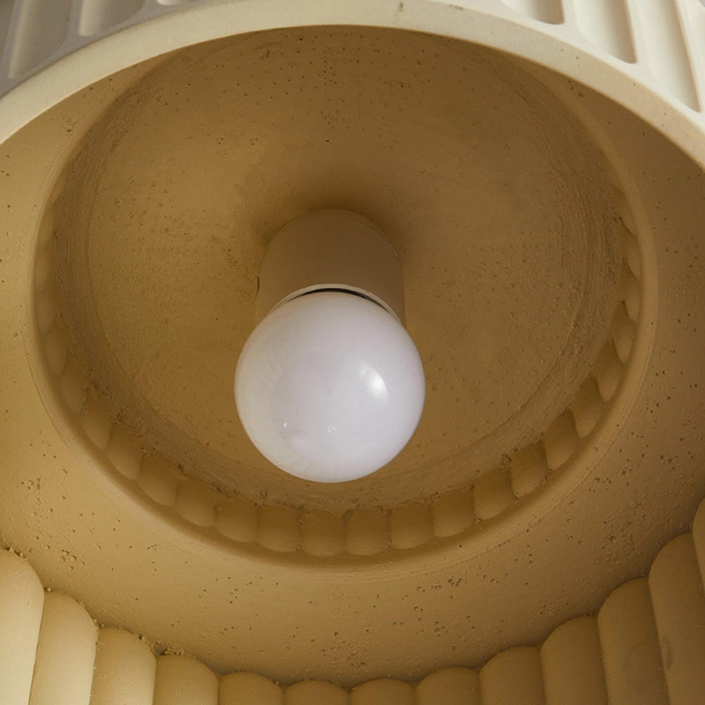 Vintage Fabric Drum Ceiling Lamp