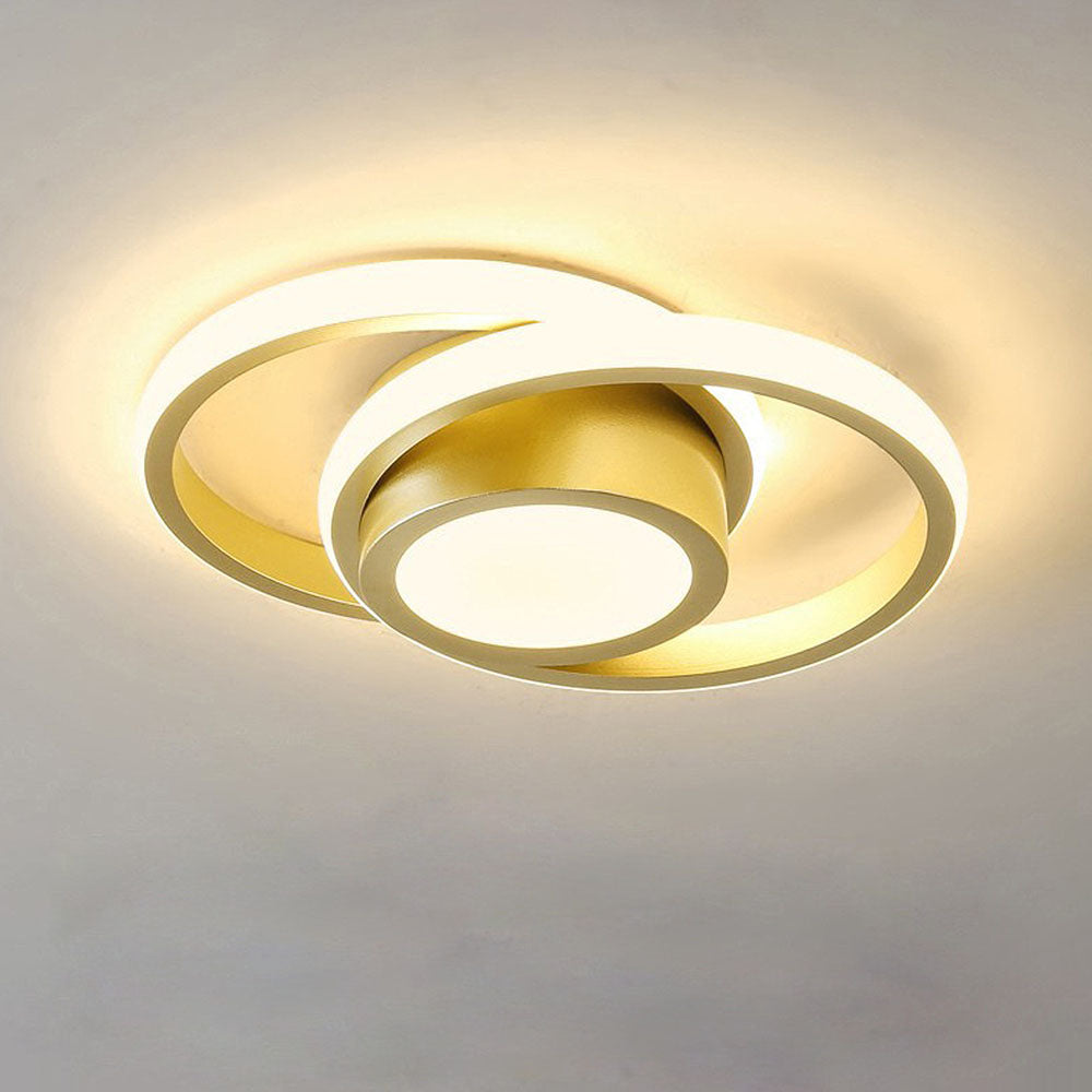 Twin Ring LED Ceiling Light