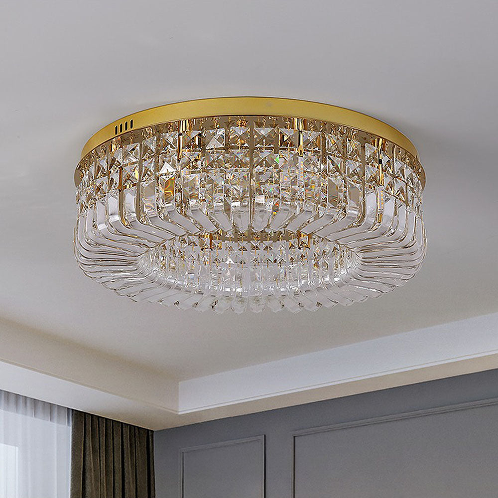 Glamorous Bedroom Flush Light