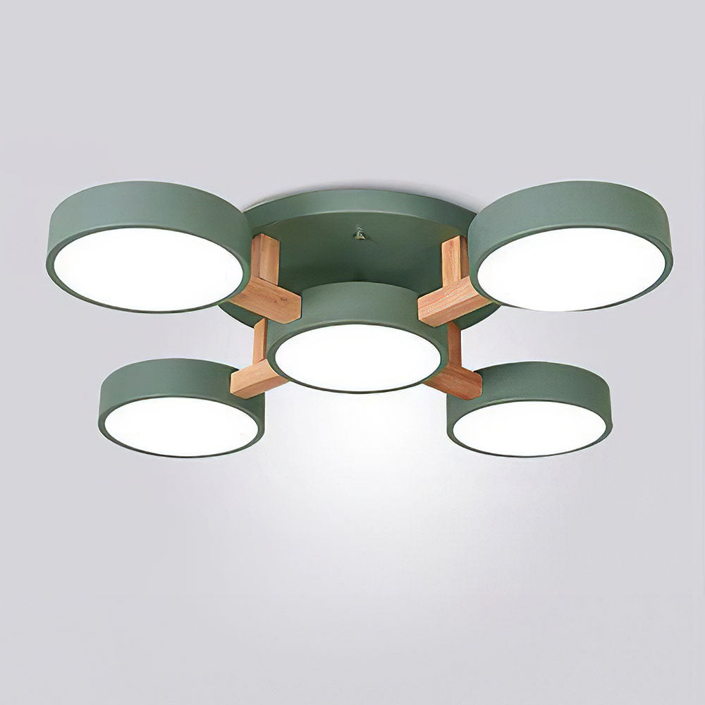 Modern Flush Bedroom Lamp