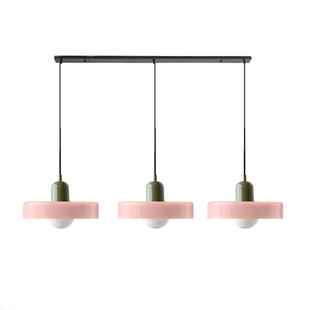 Triple Glass Pendant Light