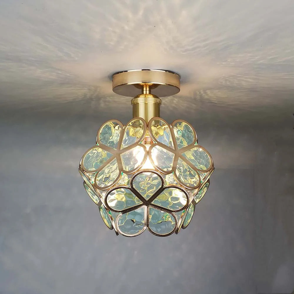Glass Hallway Light