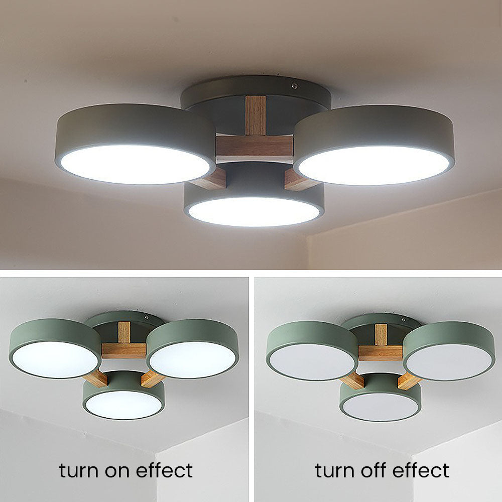 Modern Flush Bedroom Lamp