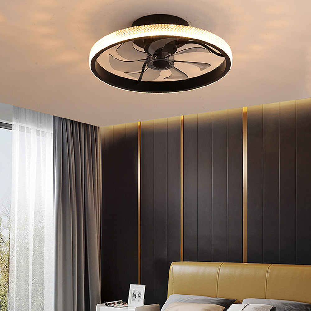 Smart LED Ceiling Fan with Remote