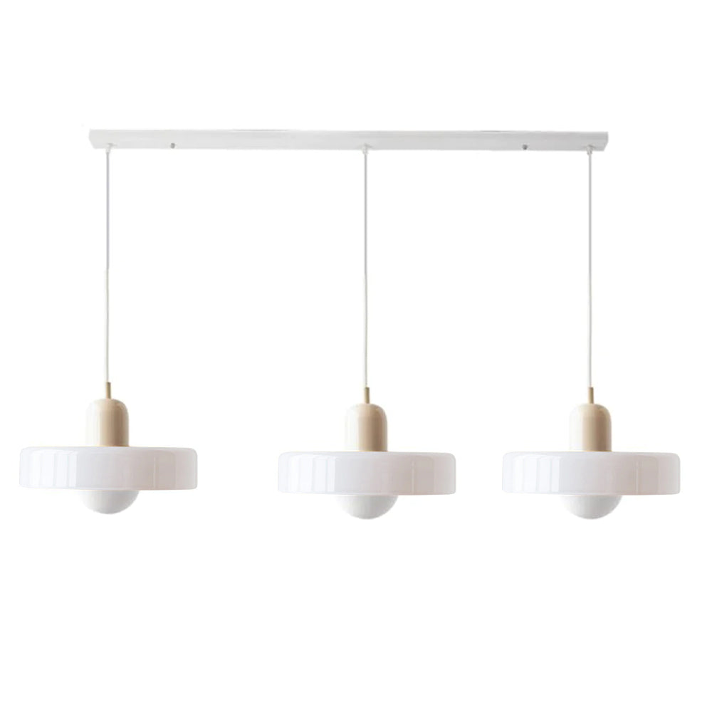 Triple Glass Pendant Light