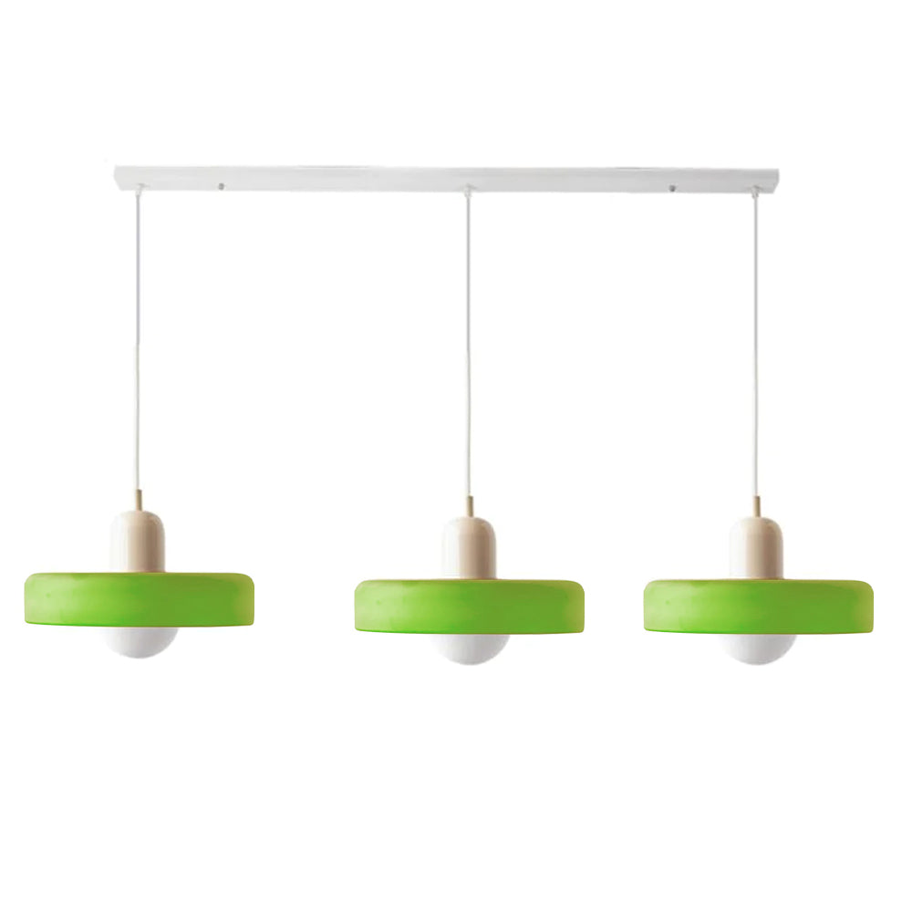 Triple Glass Pendant Light