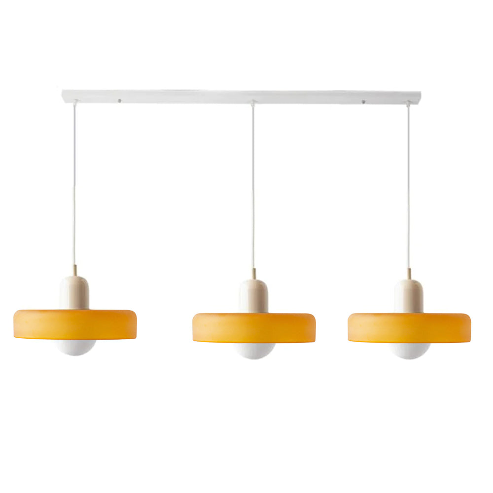 Triple Glass Pendant Light