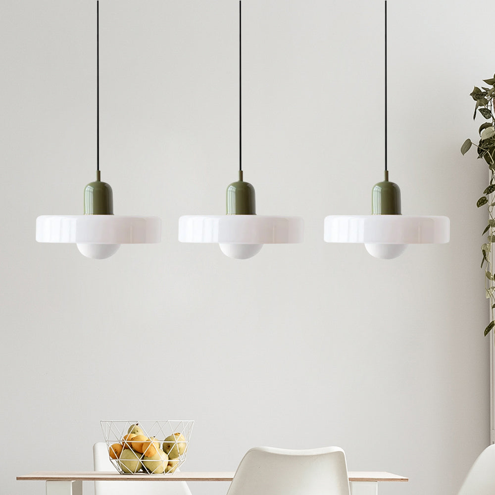 Triple Glass Pendant Light