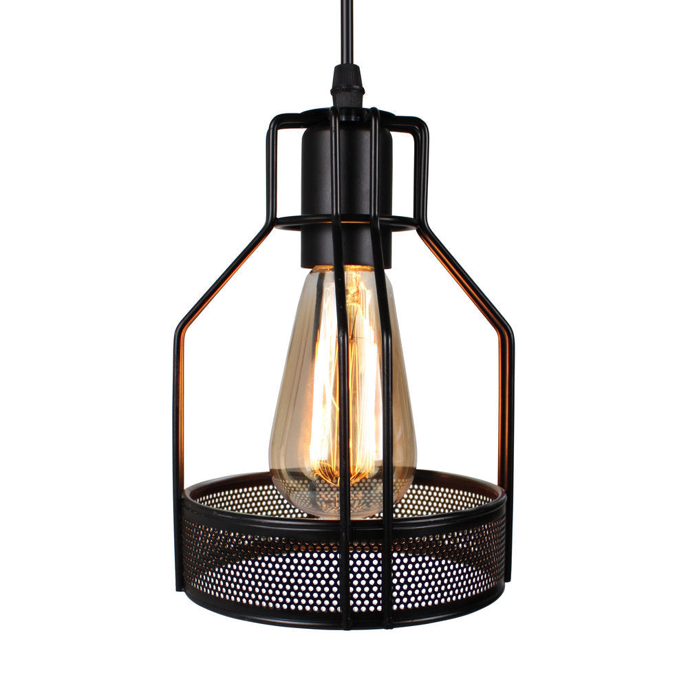 Vintage Black Island Fixture